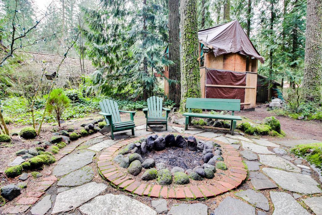 Zoe'S Log Cabin Welches Eksteriør bilde