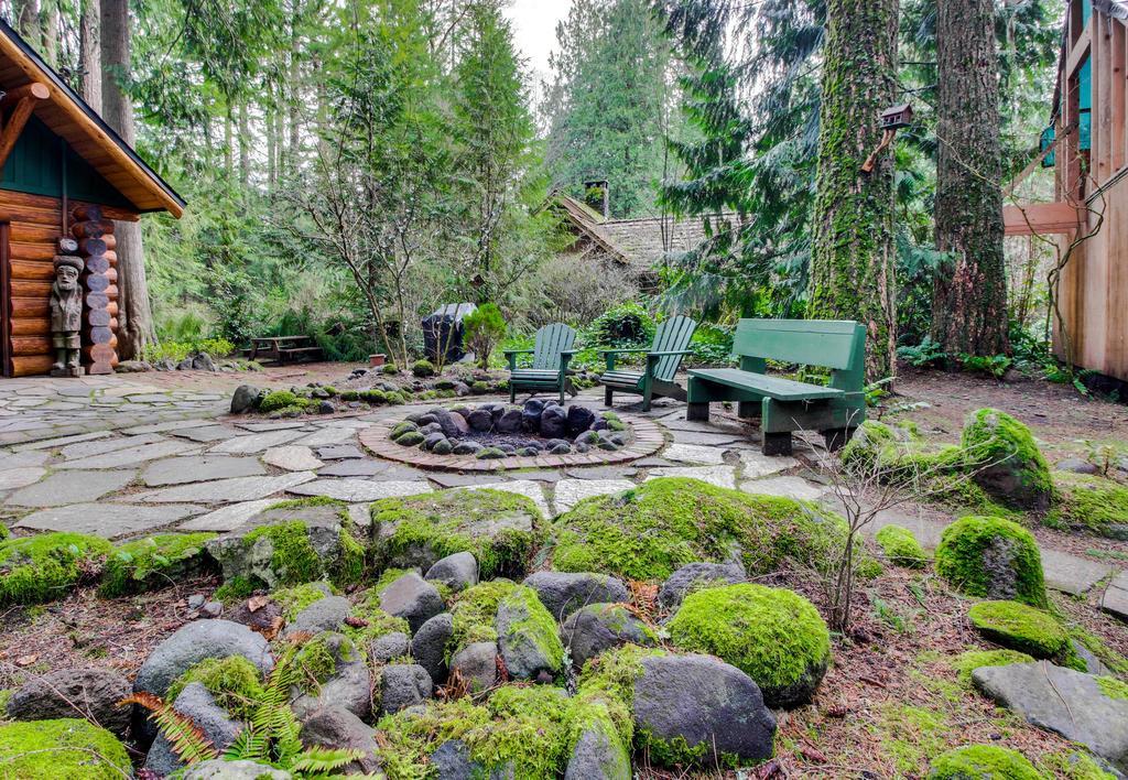 Zoe'S Log Cabin Welches Eksteriør bilde